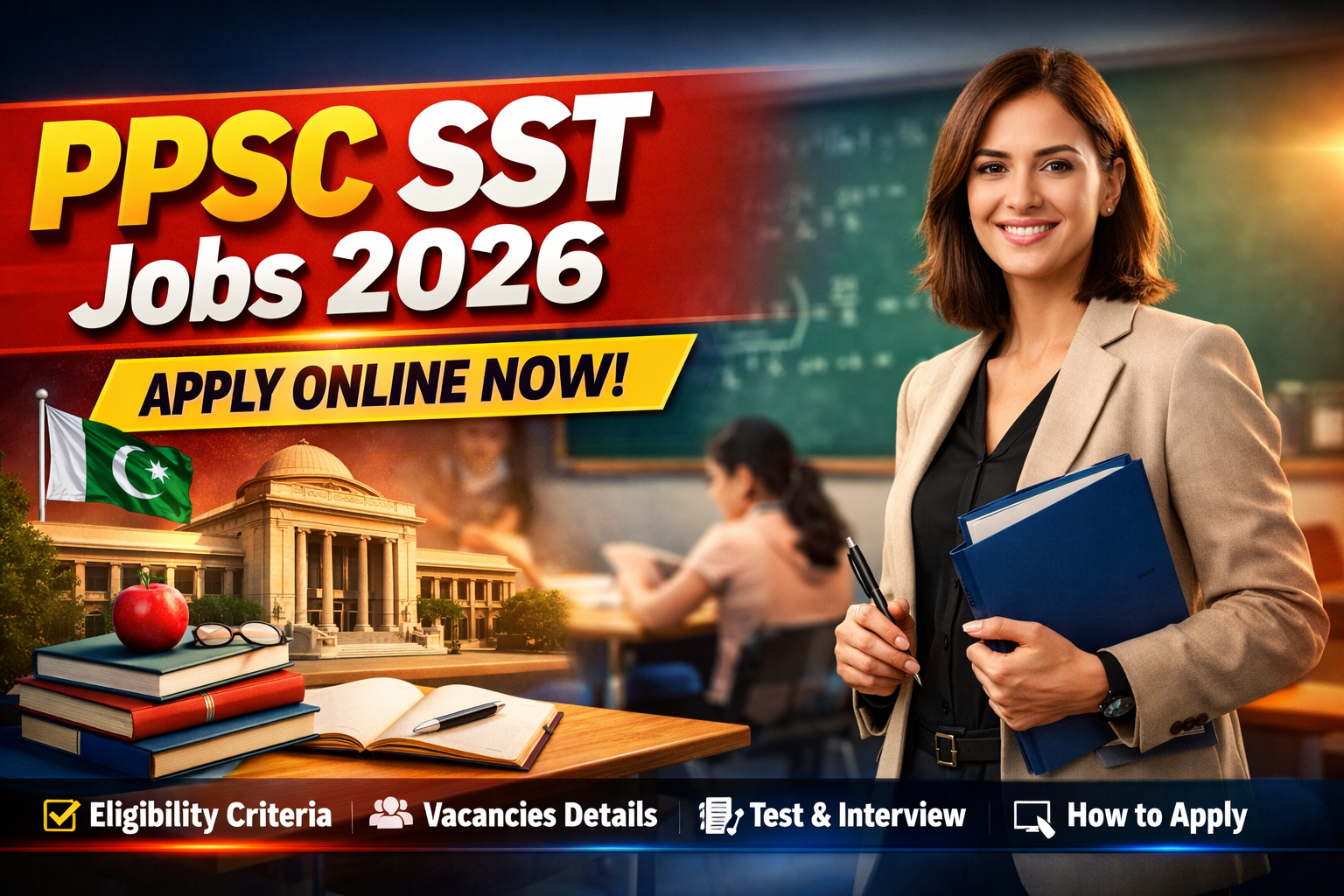 PPSC Secondary School Teacher SST Jobs